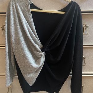 Twist knit sweater